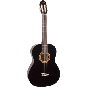 Guitarra-LORENS-LC-36BLk-Clasica-3-4-Negra-para-ninos-EC-Musika-Quito