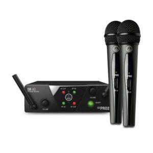 Micrófono inalámbricos AKG WMS-40MINI 2VOCAL Doble Mano