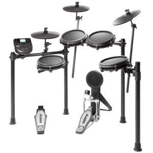 Bateria-ALESIS-NITROMESH-KIT-Modulos-Pedales-EC-Musika-Quito