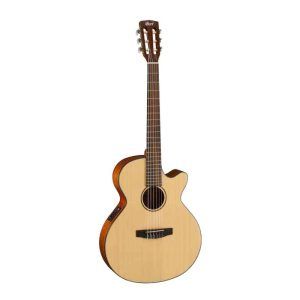 Guitarra-CORT-CEC3-NS-Electroclásica-Nylon-Natural-EC-Musika-Quito