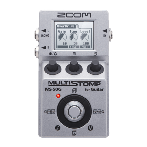 Pedalera-ZOOM-MS-50-multi-stomp-guitarra-32-efectos-EC-Musika-Quito
