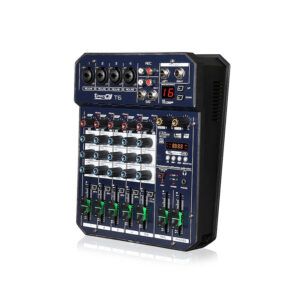 Consola GRÖBER ADM-T6 6 ch ST USB+ Bluetooth + efectos
