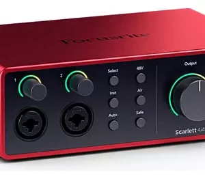 Interface FOCUSRITE SCARLETT USB 4 in 2 Out