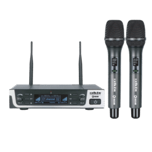 MICRÓFONO INALÁMBRICO KEBLER K965WA UHF/ 2MIC