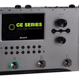 Pedalera MOOER GE1000 gray electrica 255 efectos pantalla TFT