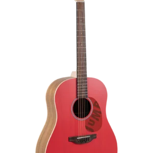 Guitarra OVATION AAS-69-R Acustica Dreadnought rojiza
