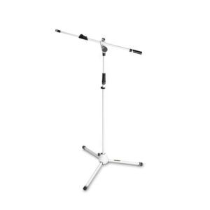 Pedestal GRAVITY GMS4322W para mic tripode con Boom Blanco