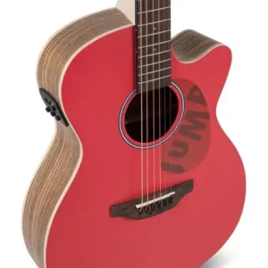 Guitarra OVATION AEO-69-R Electroacustica Jump rojiza