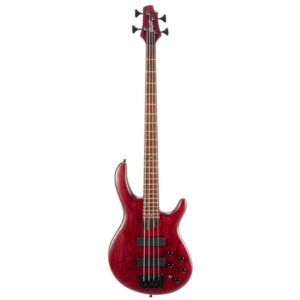 Bajo CORT B4 ELEMENT OPBR electrico 4 cuerdas Color burgundy
