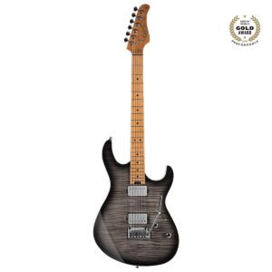 Guitarra CORT G290FAT II TBB JSS voiced tone  Electrica negra