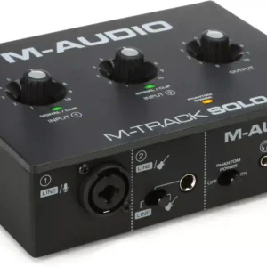 Interface M-AUDIO M-TRACKSOLO usb 1 in 1 out