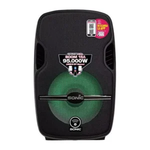 Caja Parlante SONIC BOOM15AW amplificada 95000 watts