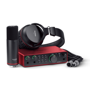 Interface FOCUSRITE SCARLETT STUDIO Pack 2i2 4TA GENERACION usb 2 in 2 out