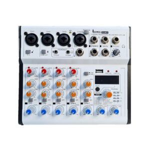 Consola ENGLAND ES-MR7i 7 ch ST USB+ Bluetooth + efectos, Streaming