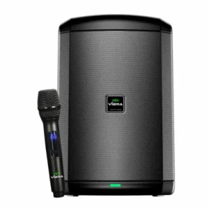 Caja Parlante VIBRA X2 PRO 8" Portatil, USB, BT, recargable