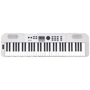 Organo NUX NEK-110 61 teclas 500 Tonos/midi/output blanco