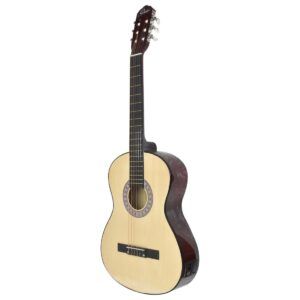Guitarra ORICH OCG-851 NATEQ 4/4 Electroclasica importada Natural Pack