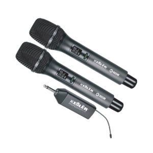 Microfono inhalam. KLEBER K865II  Doble de  mano