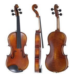 Violin 4/4 GEWA Maestro GS400.081.234.6 estuche duro, arco fibra de carbono, cuerdas LARSEN